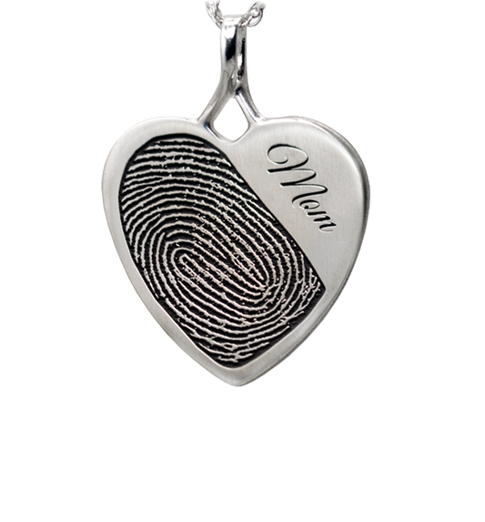 Heart Halfprint with Name