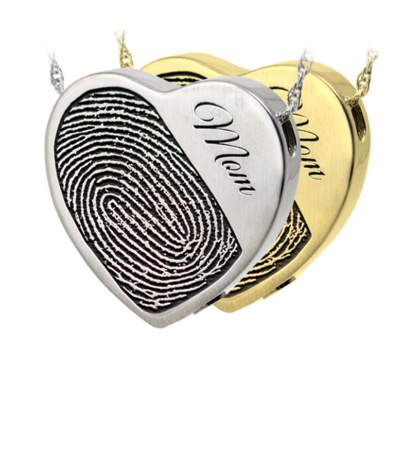 Heart Halfprint with Name