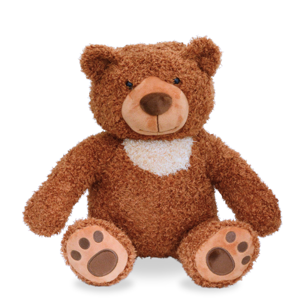 Memorial Plush Teddy Bear Keepsake - Dark Brown