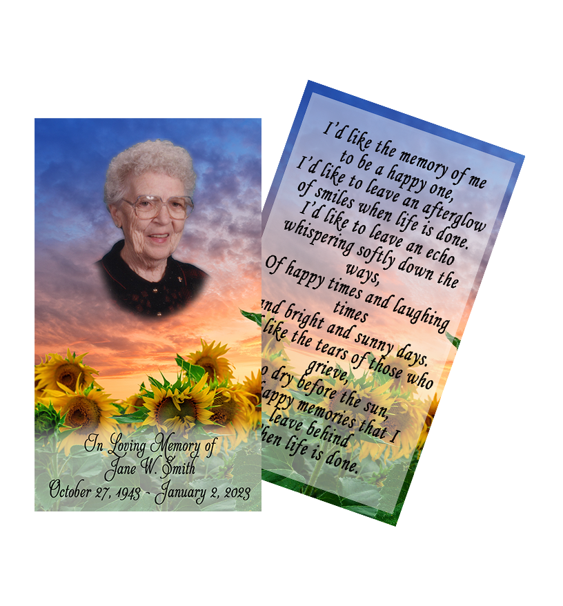 Memorial Cards