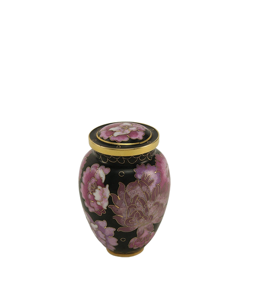 Elite Floral Blush Cloisonne Keepsake