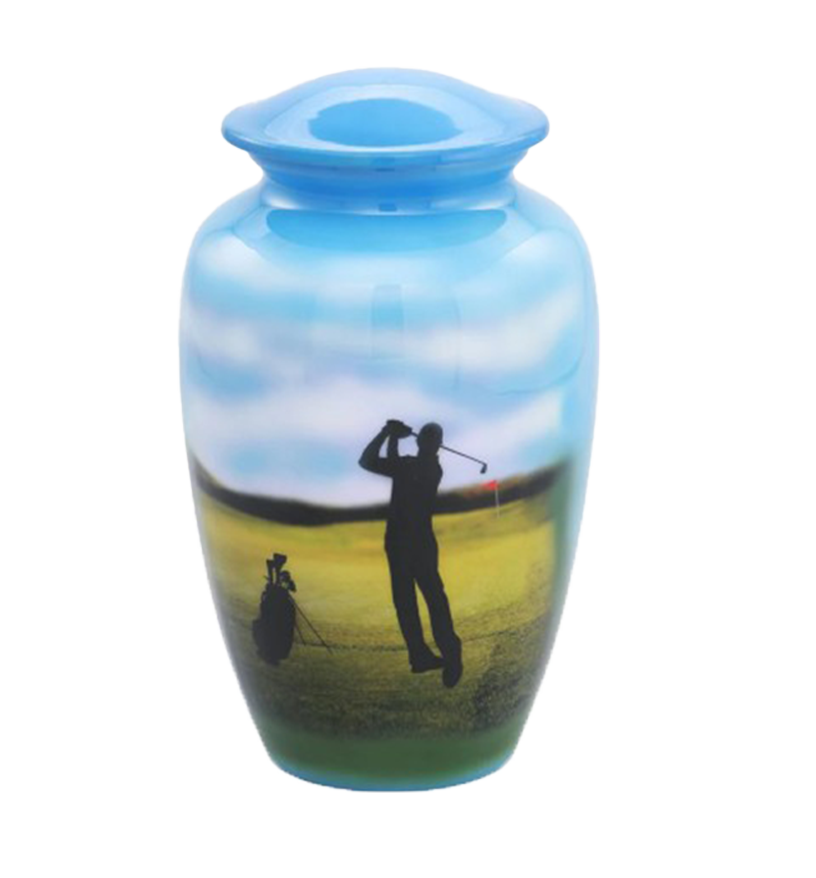 Golfer's Silhouette