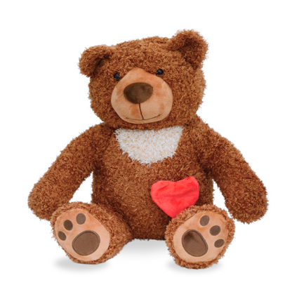 Memorial Plush Teddy Bear Keepsake - Dark Brown