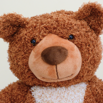 Memorial Plush Teddy Bear Keepsake - Dark Brown