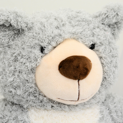 Memorial Plush Teddy Bear Keepsake - Gray