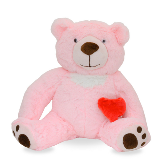 Memorial Plush Teddy Bear Keepsake - Pink